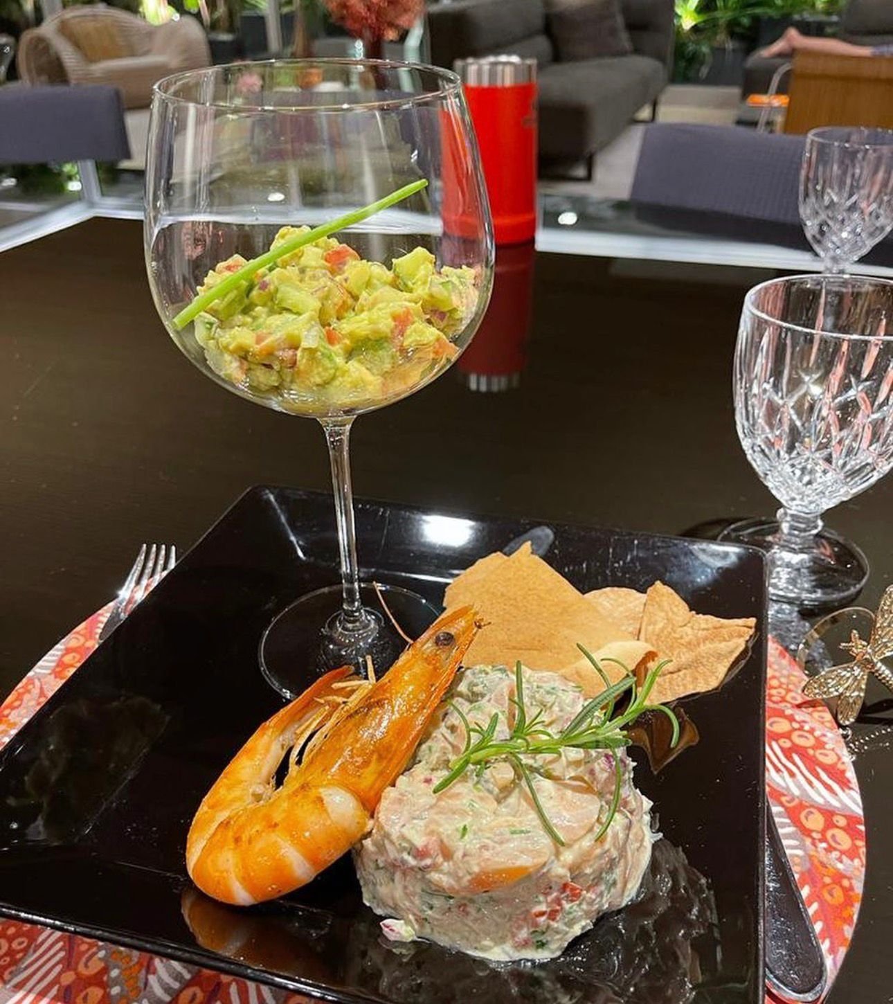 Tartar de Salmão e Guacamole
